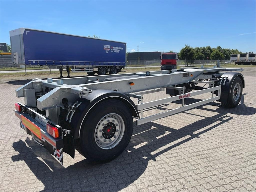 Hangler ZWP - H180 18 ton - Reboque transportador de contêineres/ Caixa móvel: foto 1 Hangler ZWP - H180 18 ton - Reboque transportador de contêineres/ Caixa móvel: foto 1