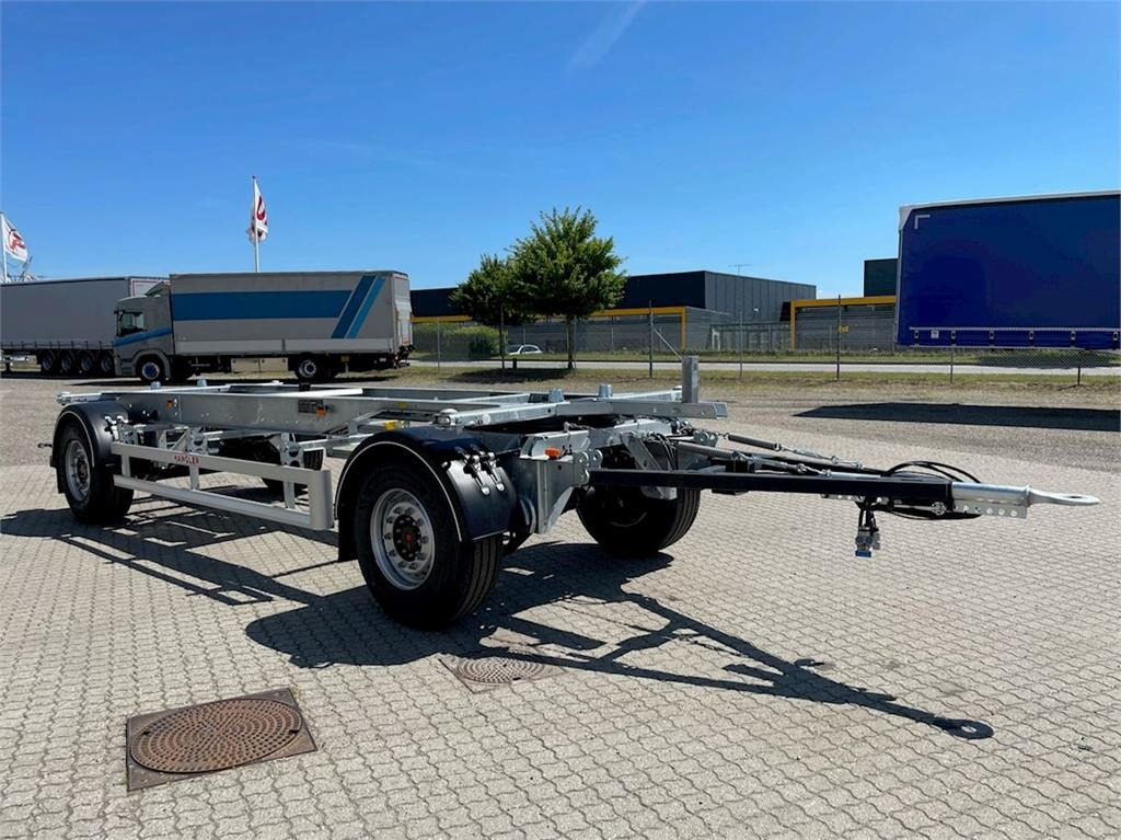 Hangler ZWP - H180 18 ton - Reboque transportador de contêineres/ Caixa móvel: foto 3 Hangler ZWP - H180 18 ton - Reboque transportador de contêineres/ Caixa móvel: foto 3