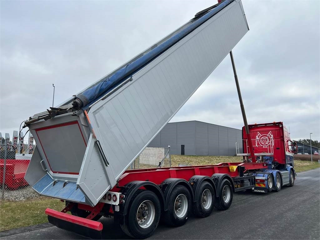 Langendorf 36 m3 4 akslet SKA 36 alu tiptrailer - Semireboque basculante: foto 1 Langendorf 36 m3 4 akslet SKA 36 alu tiptrailer - Semireboque basculante: foto 1