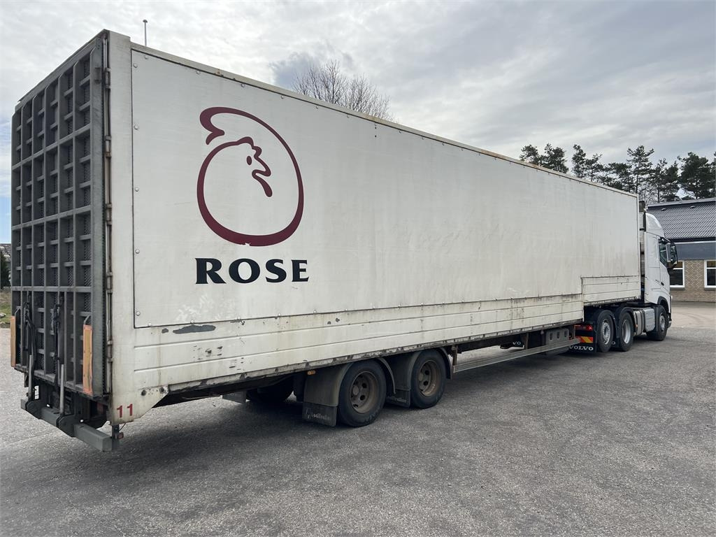 Leci 13,6 mtr. box læsserampe - Semireboque transporte de veículos: foto 2 Leci 13,6 mtr. box læsserampe - Semireboque transporte de veículos: foto 2