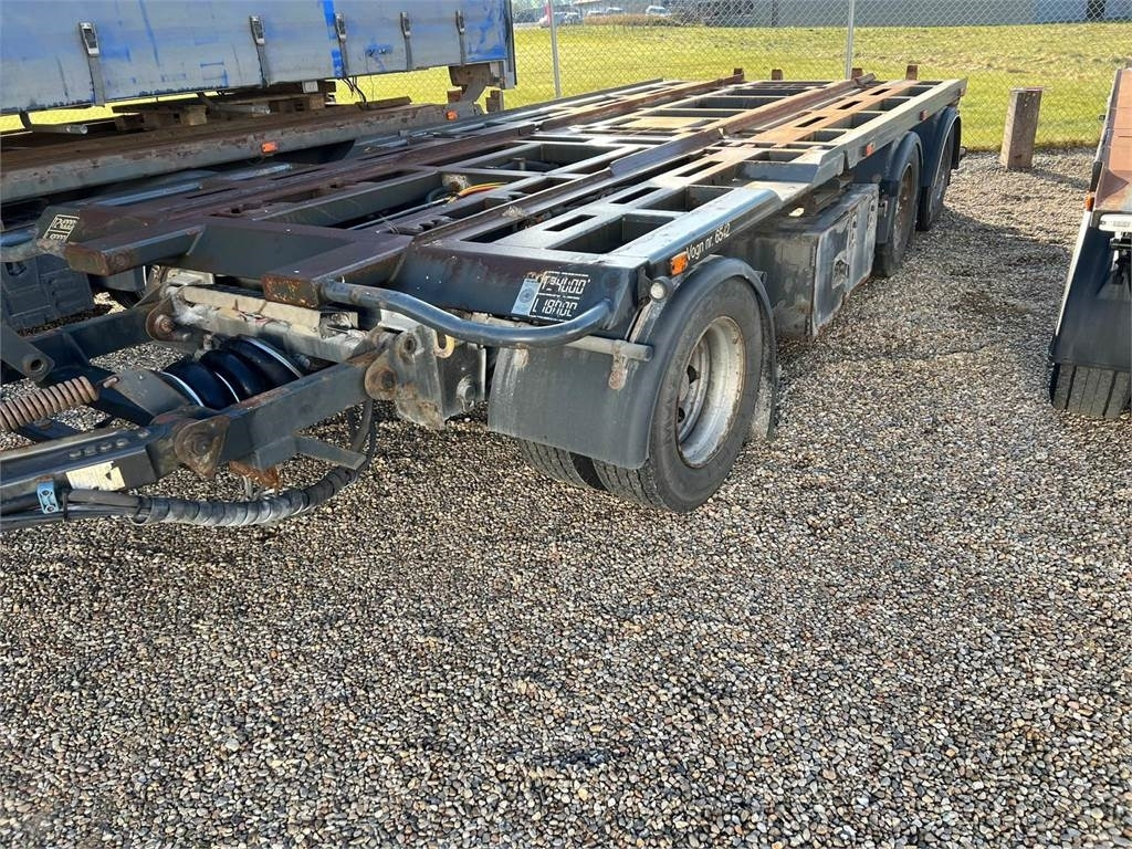 Nopa PTC240 - 6,0 mtr - 6,5 mtr container - Reboque transportador de contêineres/ Caixa móvel: foto 5 Nopa PTC240 - 6,0 mtr - 6,5 mtr container - Reboque transportador de contêineres/ Caixa móvel: foto 5