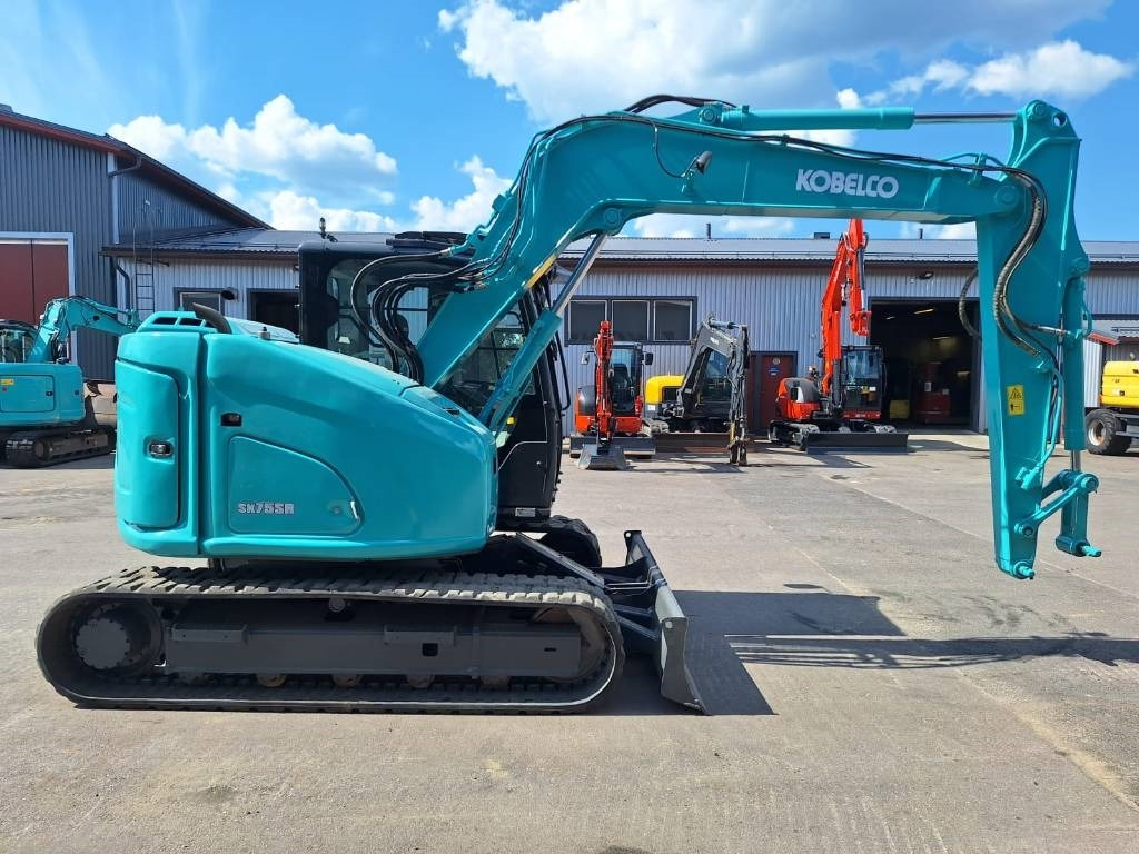 Kobelco SK75SR-7  - Mini escavadeira: foto 3 Kobelco SK75SR-7  - Mini escavadeira: foto 3