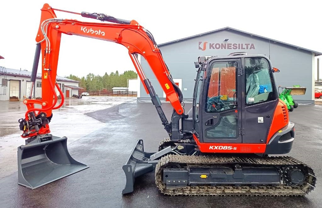 Kubota KX085-5 -UUTUUS- KMÄKI/PIRKKALA/TUUSULA  - Mini escavadeira: foto 1 Kubota KX085-5 -UUTUUS- KMÄKI/PIRKKALA/TUUSULA  - Mini escavadeira: foto 1