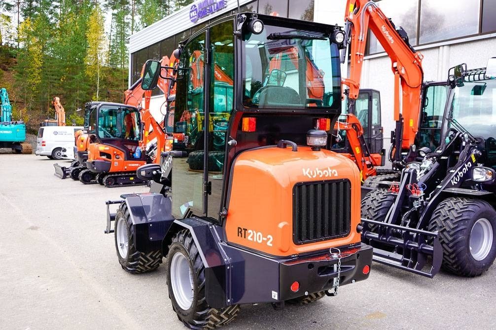 Carregadeira articulada nuevo Kubota RT210-2 UUSI: foto 8