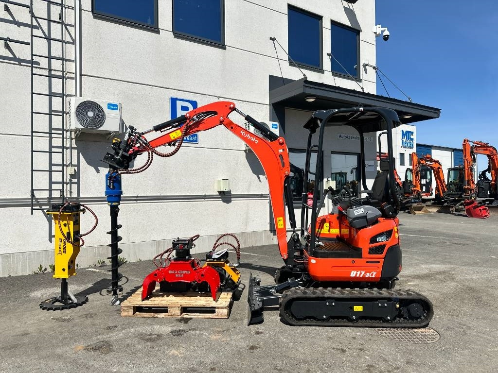 Kubota U 17-3 uusi Varustelupaketilla - Mini escavadeira: foto 1 Kubota U 17-3 uusi Varustelupaketilla - Mini escavadeira: foto 1