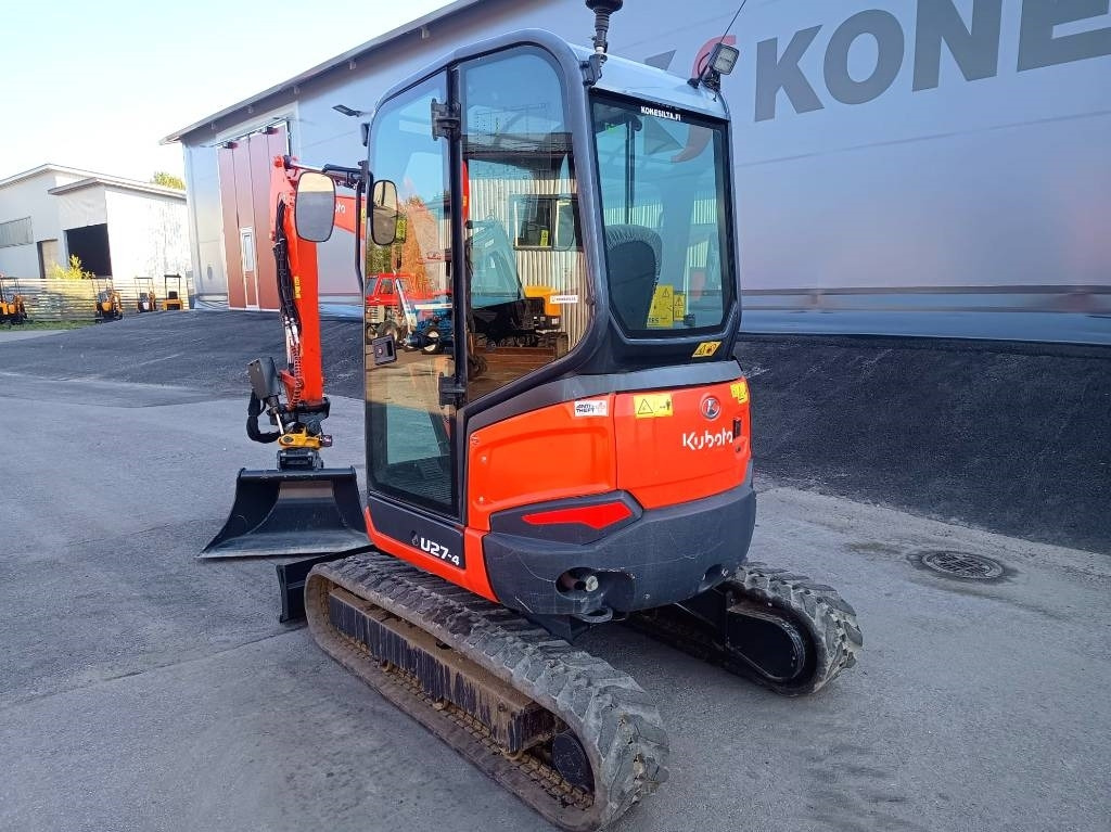 Kubota U27-4 UUDELLA PYÖRITTÄJÄLLÄ - Mini escavadeira: foto 2 Kubota U27-4 UUDELLA PYÖRITTÄJÄLLÄ - Mini escavadeira: foto 2