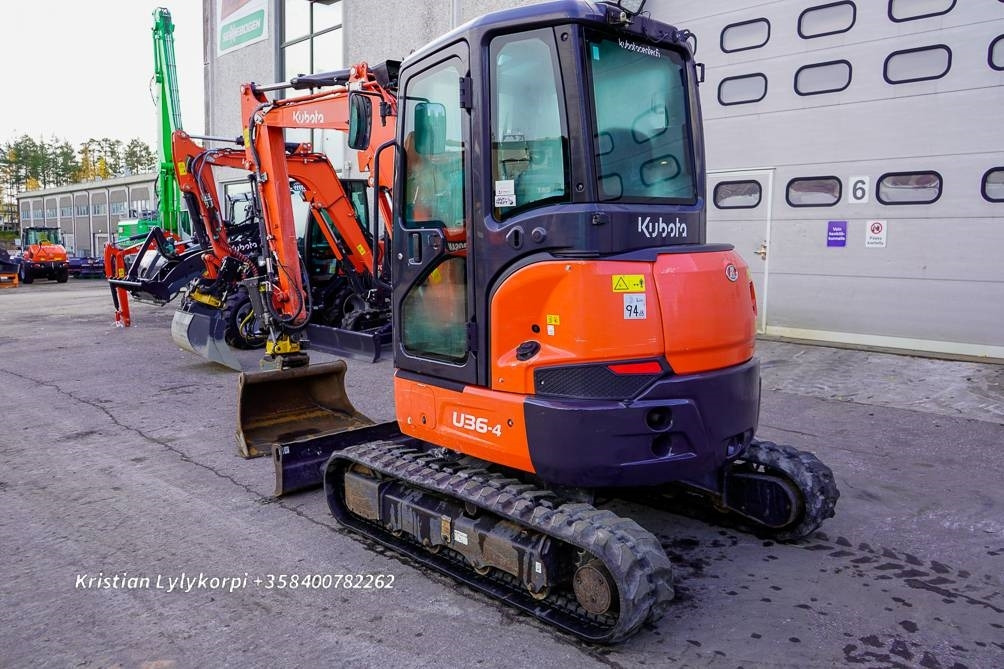 Kubota U36-4 ENGCONILLA - Mini escavadeira: foto 2 Kubota U36-4 ENGCONILLA - Mini escavadeira: foto 2