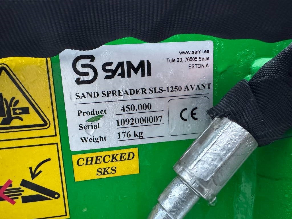 Sami SLS 1250 Hiekoituskauha Avant - Balde de Máquina de construção: foto 4 Sami SLS 1250 Hiekoituskauha Avant - Balde de Máquina de construção: foto 4