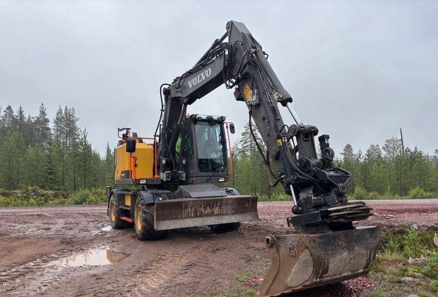 Volvo EWR 150 E - Escavadeira de rodas: foto 5 Volvo EWR 150 E - Escavadeira de rodas: foto 5