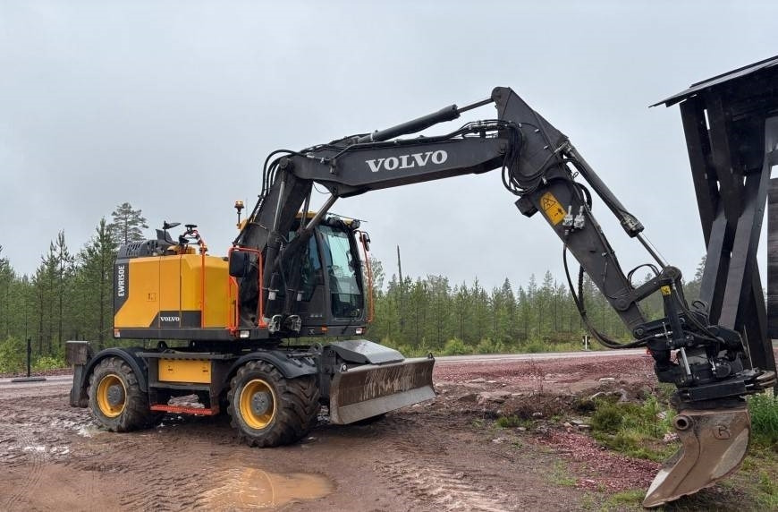Volvo EWR 150 E - Escavadeira de rodas: foto 4 Volvo EWR 150 E - Escavadeira de rodas: foto 4