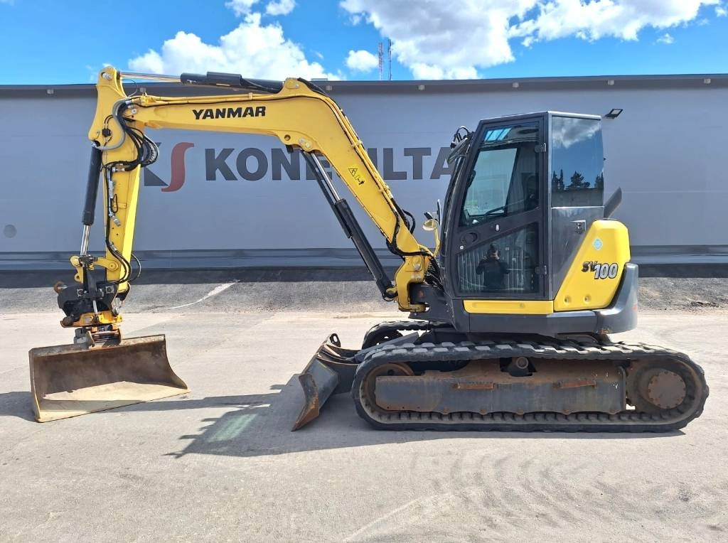 Yanmar SV100-2A PYÖRITTÄJÄLLÄ - Mini escavadeira: foto 1 Yanmar SV100-2A PYÖRITTÄJÄLLÄ - Mini escavadeira: foto 1