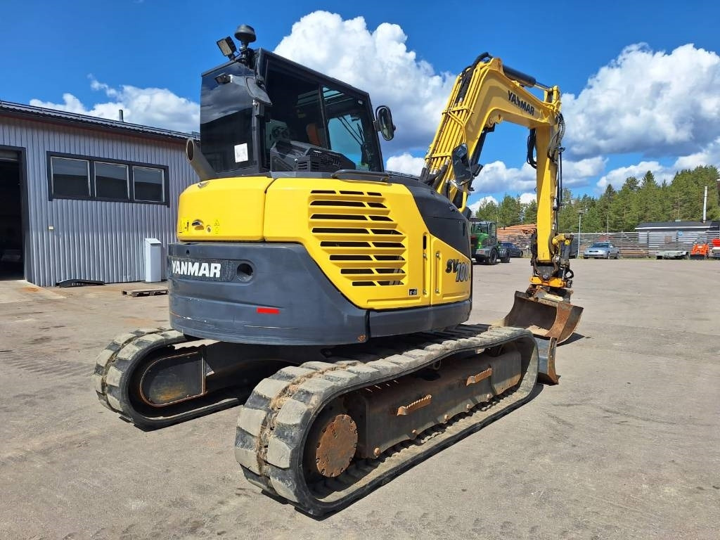 Yanmar SV100-2A PYÖRITTÄJÄLLÄ - Mini escavadeira: foto 4 Yanmar SV100-2A PYÖRITTÄJÄLLÄ - Mini escavadeira: foto 4