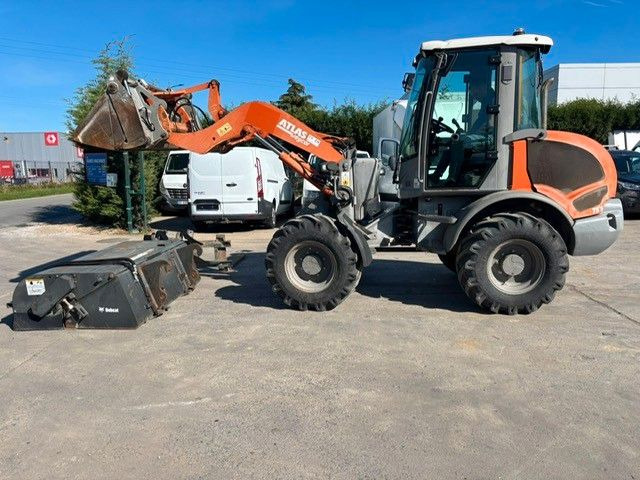 Atlas 75e S. Schaufel, Gabel, Bürste. - Carregadeira de rodas: foto 1 Atlas 75e S. Schaufel, Gabel, Bürste. - Carregadeira de rodas: foto 1