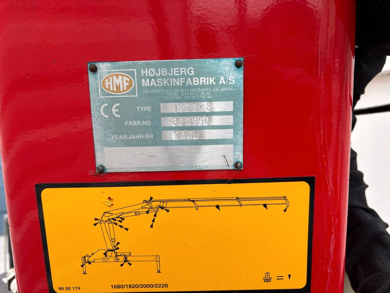 MAN 18-222. Kran HMF 18t/m Bj 2001. - Caminhão grua: foto 5 MAN 18-222. Kran HMF 18t/m Bj 2001. - Caminhão grua: foto 5