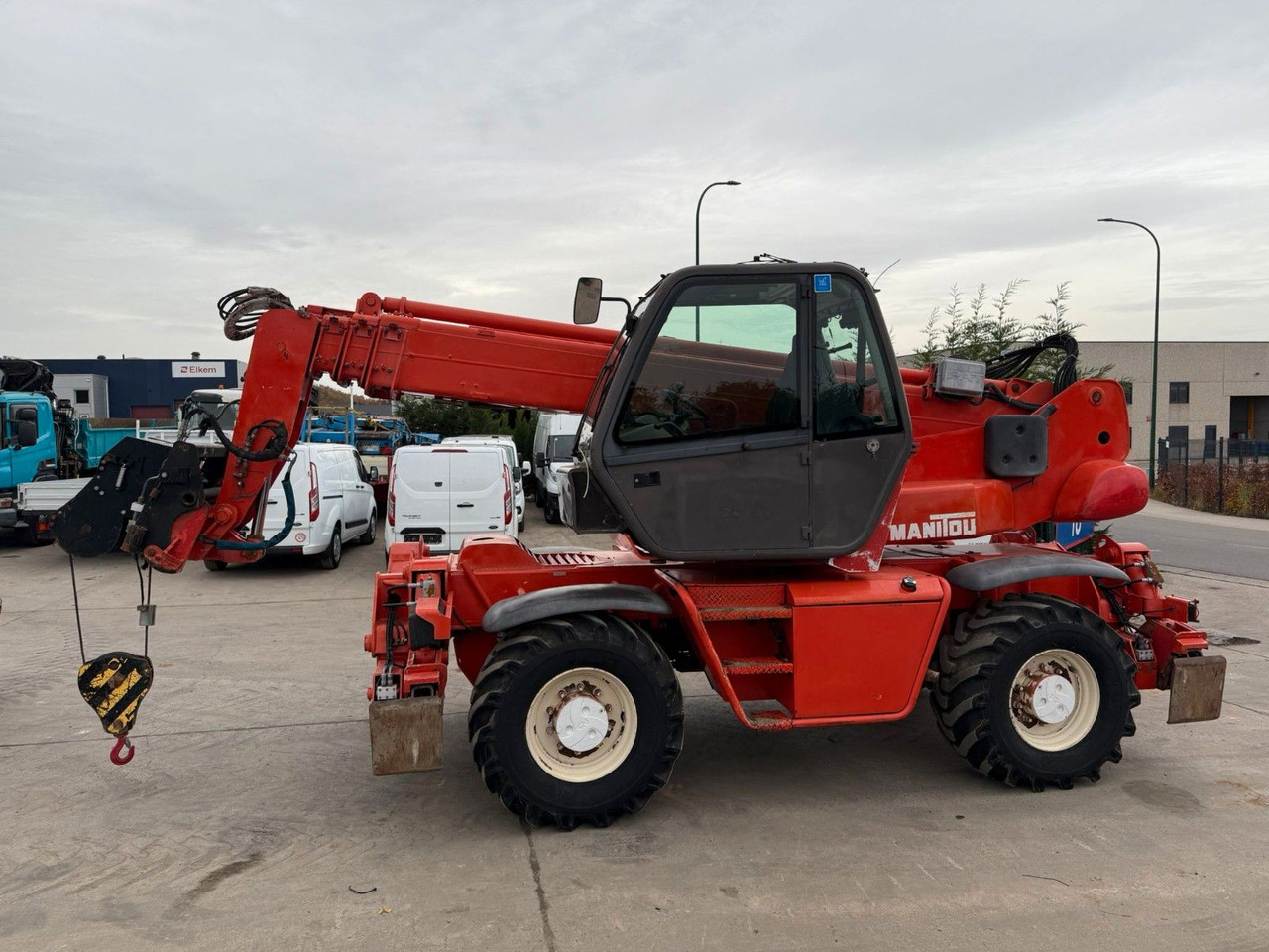 Manitou 1850. Roto. 4x4x4. Winch remote. - Empilhador telescópico: foto 5 Manitou 1850. Roto. 4x4x4. Winch remote. - Empilhador telescópico: foto 5