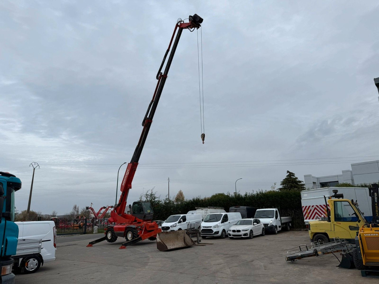 Manitou 1850. Roto. 4x4x4. Winch remote. - Empilhador telescópico: foto 3 Manitou 1850. Roto. 4x4x4. Winch remote. - Empilhador telescópico: foto 3