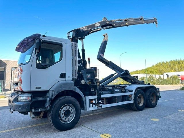 Renault Kerax 420dCi. 6X4. Hiab 144. Klima. - Caminhão grua: foto 1 Renault Kerax 420dCi. 6X4. Hiab 144. Klima. - Caminhão grua: foto 1