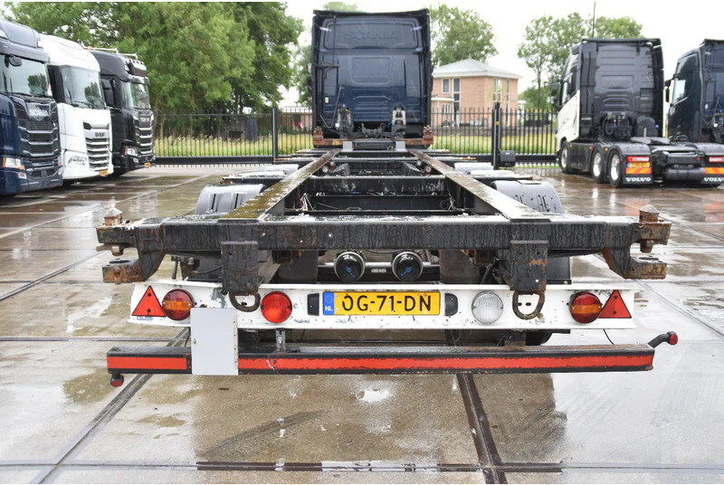 Krone SDC 27 - BPW AXLES - DRUM BRAKES - - Semireboque transportador de contêineres/ Caixa móvel: foto 3 Krone SDC 27 - BPW AXLES - DRUM BRAKES - - Semireboque transportador de contêineres/ Caixa móvel: foto 3