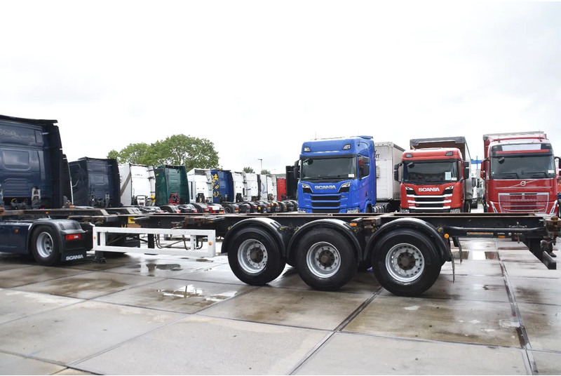 Krone SDC 27 - BPW AXLES - DRUM BRAKES - - Semireboque transportador de contêineres/ Caixa móvel: foto 3 Krone SDC 27 - BPW AXLES - DRUM BRAKES - - Semireboque transportador de contêineres/ Caixa móvel: foto 3
