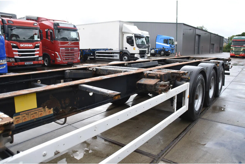Krone SDC 27 - BPW AXLES - DRUM BRAKES - - Semireboque transportador de contêineres/ Caixa móvel: foto 5 Krone SDC 27 - BPW AXLES - DRUM BRAKES - - Semireboque transportador de contêineres/ Caixa móvel: foto 5