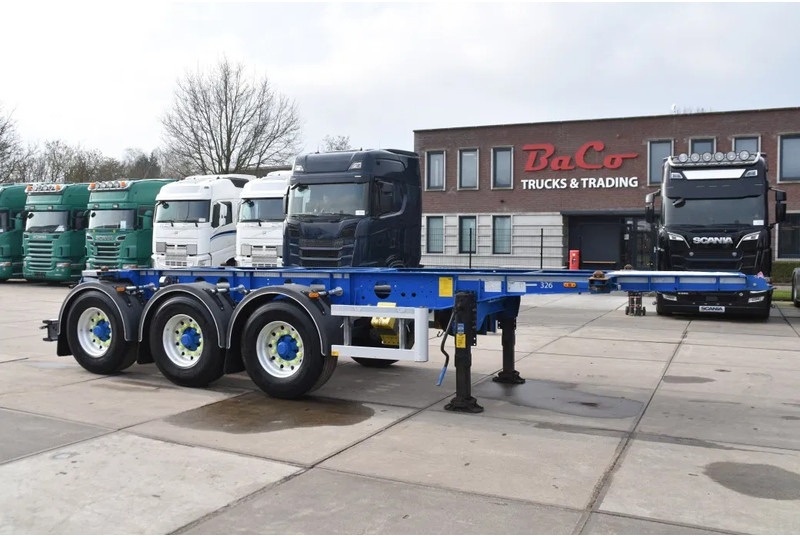 LAG O-3-CC - 20FT SWAP - ADR FL - ALCOA - BPW AXLES - DISC BRAKES - EMPTY WEIGHT 3080 KG!! - Semireboque transportador de contêineres/ Caixa móvel: foto 1 LAG O-3-CC - 20FT SWAP - ADR FL - ALCOA - BPW AXLES - DISC BRAKES - EMPTY WEIGHT 3080 KG!! - Semireboque transportador de contêineres/ Caixa móvel: foto 1