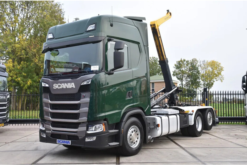 Scania S500 NGS 6x2*4 - HOOKLIFT - RETARDER - 375 TKM - PARK. AIRCO - WHEELBASE: 475 CM - PTO - EXCELLENT CONDITION - - Caminhão polibenne: foto 1 Scania S500 NGS 6x2*4 - HOOKLIFT - RETARDER - 375 TKM - PARK. AIRCO - WHEELBASE: 475 CM - PTO - EXCELLENT CONDITION - - Caminhão polibenne: foto 1