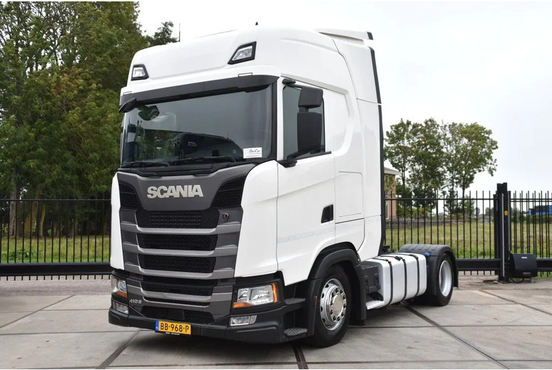 Scania S410 NGS 4x2EB MEGA 95 cm or 103 cm driving height - RETARDER - 803 TKM - FULL AIR - PARK. AIRCO - LEATHER SEATS - 2 x FUEL TANK - Tractor: foto 1 Scania S410 NGS 4x2EB MEGA 95 cm or 103 cm driving height - RETARDER - 803 TKM - FULL AIR - PARK. AIRCO - LEATHER SEATS - 2 x FUEL TANK - Tractor: foto 1