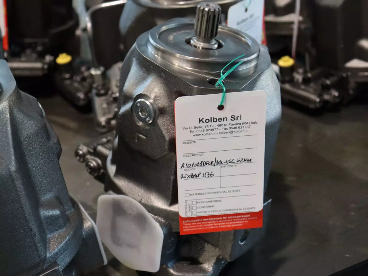 REXROTH A10VO28DFLR/31L-VSC62K01 - Bomba hidráulica de Máquina de construção: foto 1 REXROTH A10VO28DFLR/31L-VSC62K01 - Bomba hidráulica de Máquina de construção: foto 1