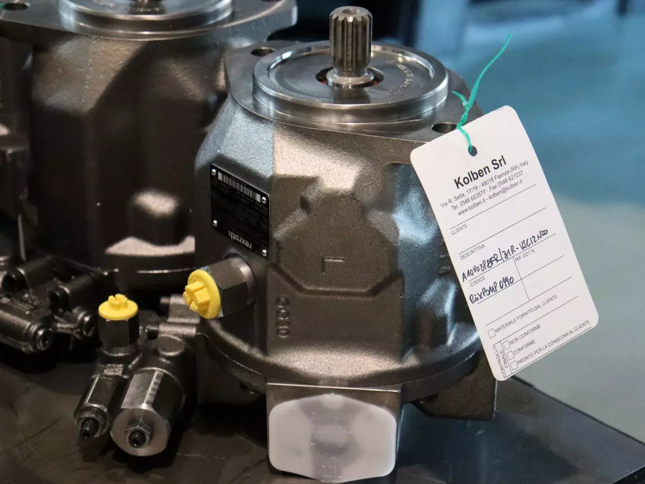 REXROTH - Bomba hidráulica de Máquina de construção: foto 1 REXROTH - Bomba hidráulica de Máquina de construção: foto 1
