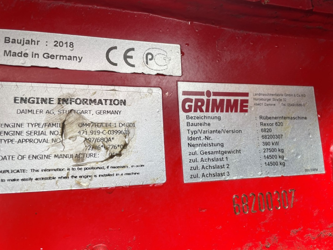 Grimme REXOR 620 Rüttelschar FT - Colheitadeira: foto 3 Grimme REXOR 620 Rüttelschar FT - Colheitadeira: foto 3