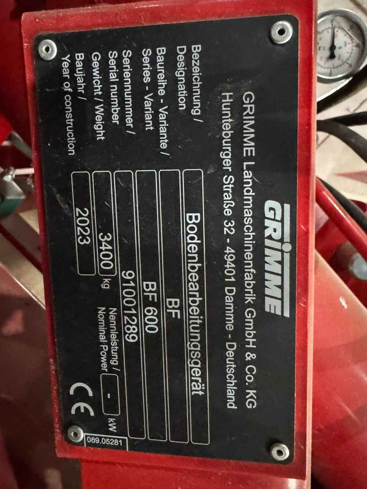 Grimme BFL-600-H Klap - Equipamento para colheitadeira: foto 4 Grimme BFL-600-H Klap - Equipamento para colheitadeira: foto 4