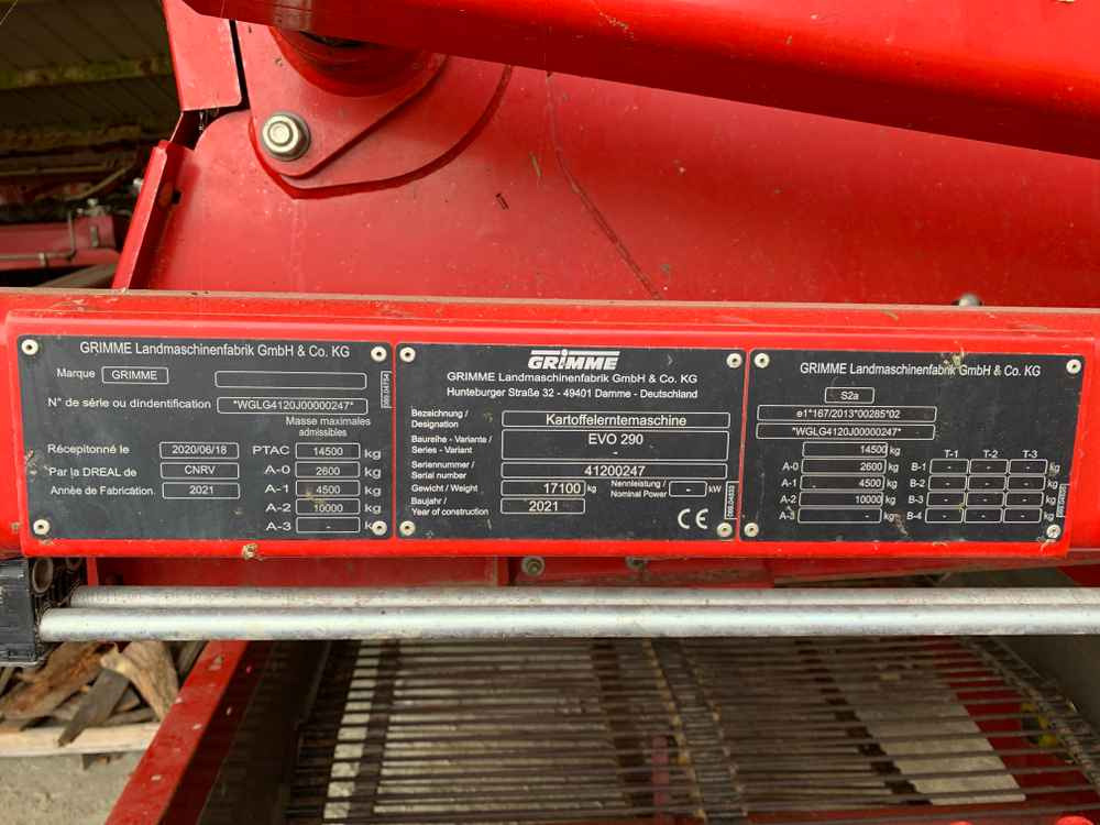 Grimme EVO 290 Airsep - Colheitadeira: foto 2 Grimme EVO 290 Airsep - Colheitadeira: foto 2