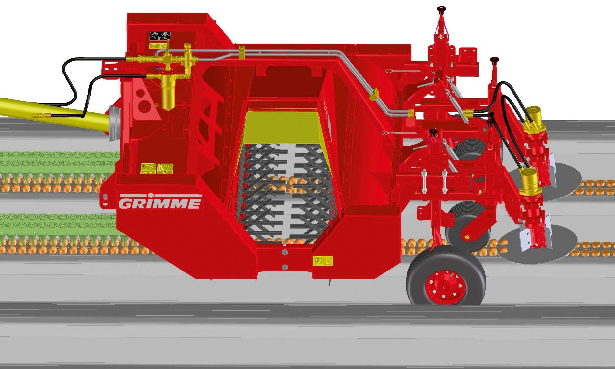 Grimme KP 1700 - Máquina de vindimar: foto 4 Grimme KP 1700 - Máquina de vindimar: foto 4