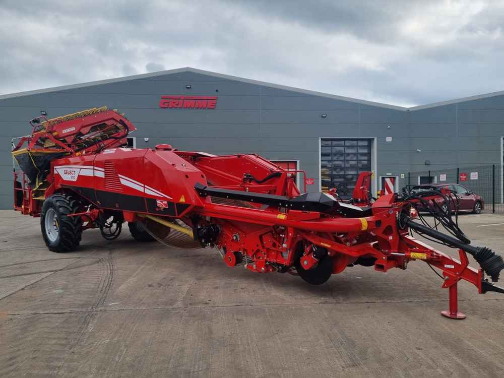 Grimme Grimme Select 200 2 Row Trailed Potato Harvester - Colheitadeira: foto 1 Grimme Grimme Select 200 2 Row Trailed Potato Harvester - Colheitadeira: foto 1
