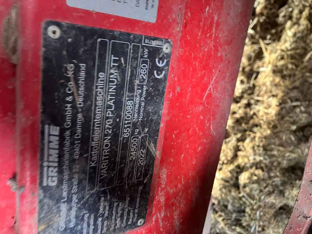 Grimme VARITRON 270 PLATINUM TT - Colheitadeira: foto 2 Grimme VARITRON 270 PLATINUM TT - Colheitadeira: foto 2