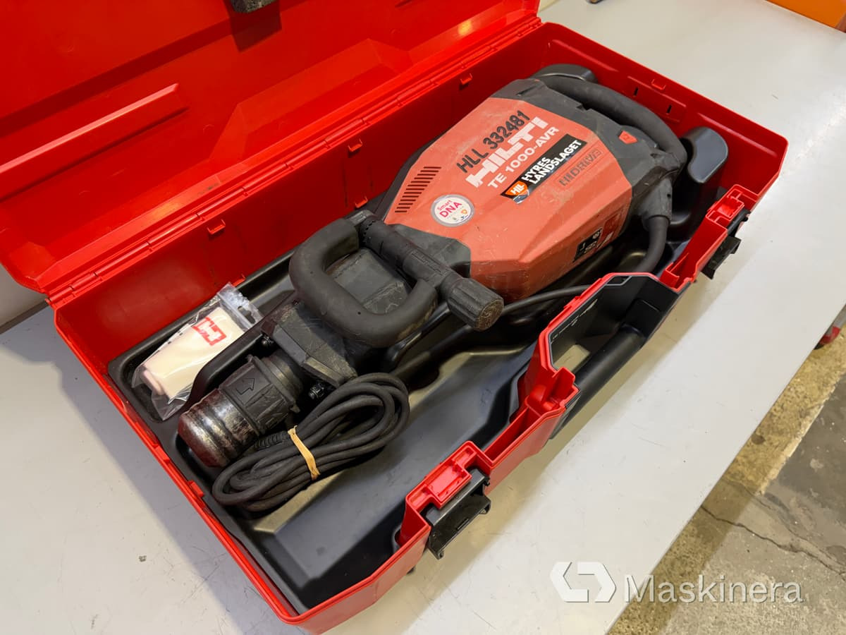 Bilningshammare Hilti TE 1000-AVR - Equipamento de construção: foto 3 Bilningshammare Hilti TE 1000-AVR - Equipamento de construção: foto 3