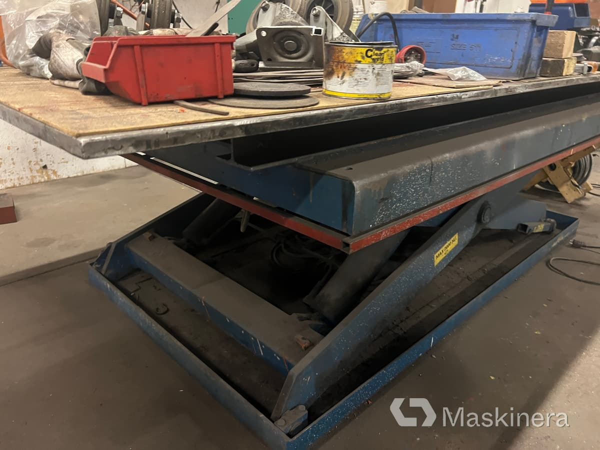 Torbjörn Edmo Lyftbord Saxlift med stålskiva - Equipamento industrial: foto 3 Torbjörn Edmo Lyftbord Saxlift med stålskiva - Equipamento industrial: foto 3