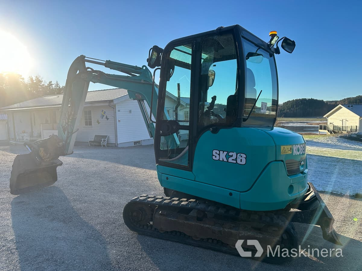 Grävmaskin Kobelco SK26 - Escavadora de rastos: foto 3 Grävmaskin Kobelco SK26 - Escavadora de rastos: foto 3