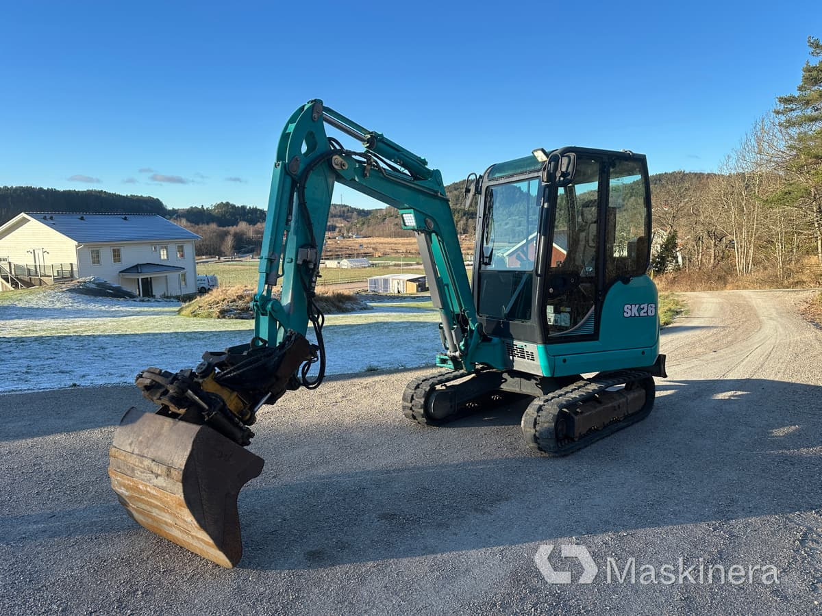 Grävmaskin Kobelco SK26 - Escavadora de rastos: foto 1 Grävmaskin Kobelco SK26 - Escavadora de rastos: foto 1