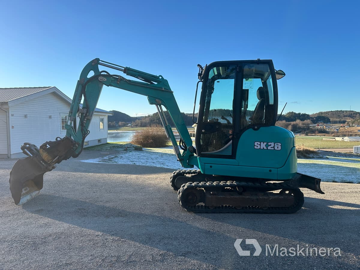 Grävmaskin Kobelco SK26 - Escavadora de rastos: foto 2 Grävmaskin Kobelco SK26 - Escavadora de rastos: foto 2