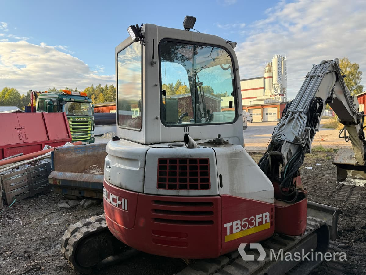 Grävmaskin Takeuchi Take-Job TB53FR ink redskap - Escavadora de rastos: foto 5 Grävmaskin Takeuchi Take-Job TB53FR ink redskap - Escavadora de rastos: foto 5