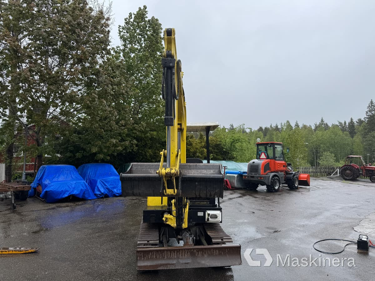 Grävmaskin Yanmar B25V med redskap & transportsläp - Escavadora de rastos: foto 2 Grävmaskin Yanmar B25V med redskap & transportsläp - Escavadora de rastos: foto 2