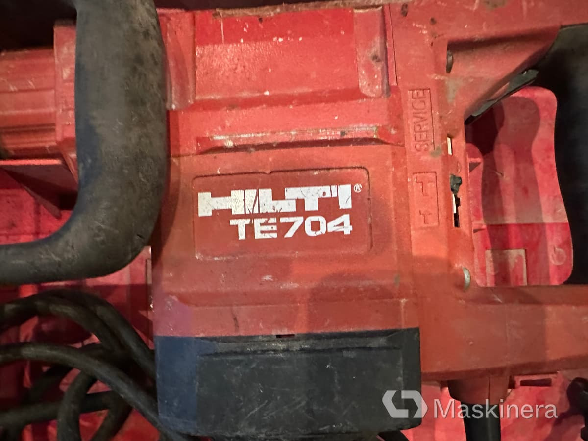 HILTI TE704 Bilningshammare HILTI TE704 - Equipamento de construção: foto 2 HILTI TE704 Bilningshammare HILTI TE704 - Equipamento de construção: foto 2