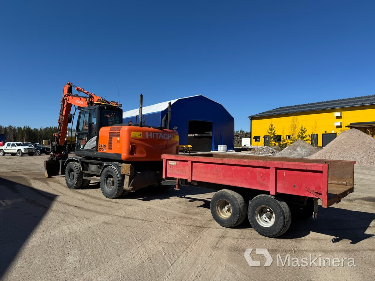 Hitachi ZX170W-5B Hjulgrävare Hitachi ZX170W med vagn - Escavadora de rastos: foto 3 Hitachi ZX170W-5B Hjulgrävare Hitachi ZX170W med vagn - Escavadora de rastos: foto 3