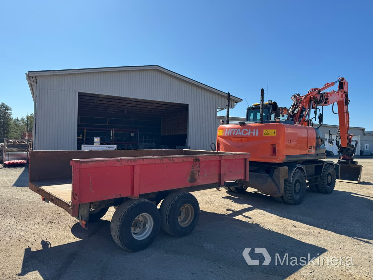 Hitachi ZX170W-5B Hjulgrävare Hitachi ZX170W med vagn - Escavadora de rastos: foto 5 Hitachi ZX170W-5B Hjulgrävare Hitachi ZX170W med vagn - Escavadora de rastos: foto 5