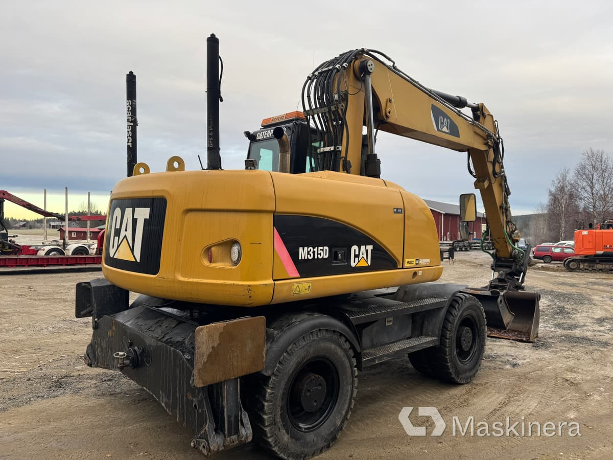 Hjulgrävare Cat M315D - Escavadora de rastos: foto 5 Hjulgrävare Cat M315D - Escavadora de rastos: foto 5