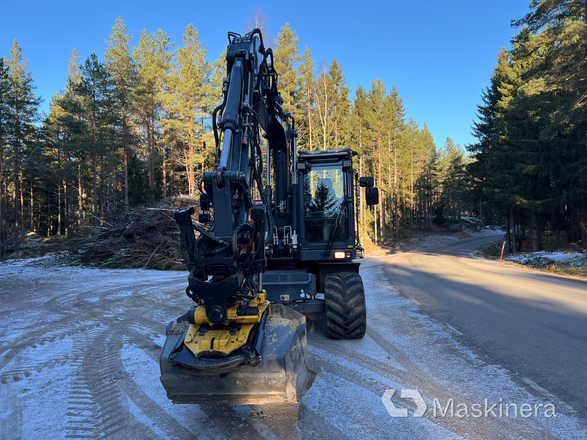 Hjulgrävare Atlas 160 W med grävsystem - Escavadora de rastos: foto 2 Hjulgrävare Atlas 160 W med grävsystem - Escavadora de rastos: foto 2