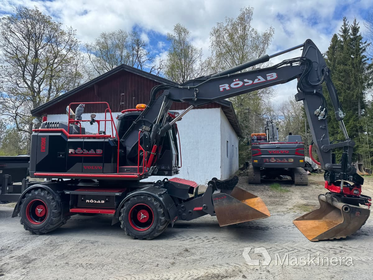 Hjulgrävare Volvo EW160E med kärra - Escavadora de rastos: foto 5 Hjulgrävare Volvo EW160E med kärra - Escavadora de rastos: foto 5