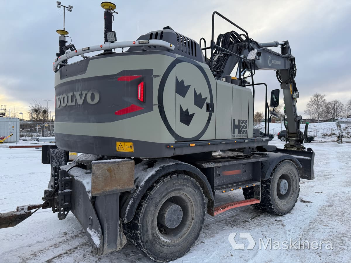 Hjulgrävare Volvo EW160E med tillbehör - Escavadora de rastos: foto 5 Hjulgrävare Volvo EW160E med tillbehör - Escavadora de rastos: foto 5