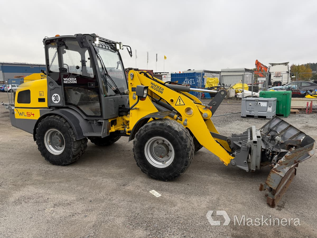 Hjullastare Wacker Neuson WL 54 med redskap - Carregadeira de rodas: foto 4 Hjullastare Wacker Neuson WL 54 med redskap - Carregadeira de rodas: foto 4
